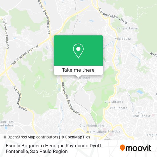 Mapa Escola Brigadeiro Henrique Raymundo Dyott Fontenelle