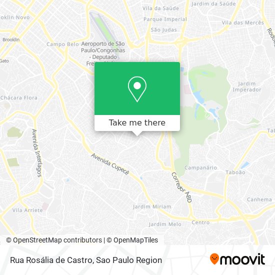 Rua Rosália de Castro map