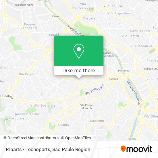 Rrparts - Tecnoparts map