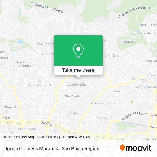 Igreja Holiness Maranata map