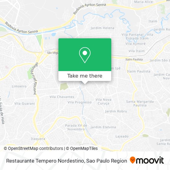 Restaurante Tempero Nordestino map