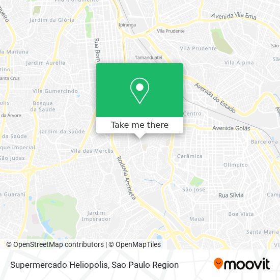 Supermercado Heliopolis map