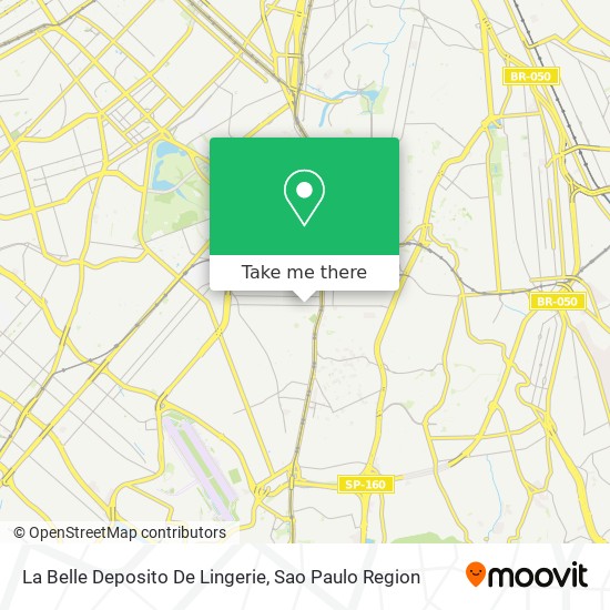 La Belle Deposito De Lingerie map