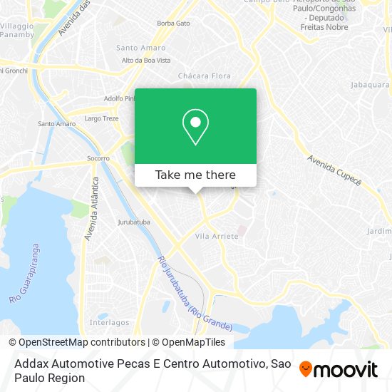 Addax Automotive Pecas E Centro Automotivo map