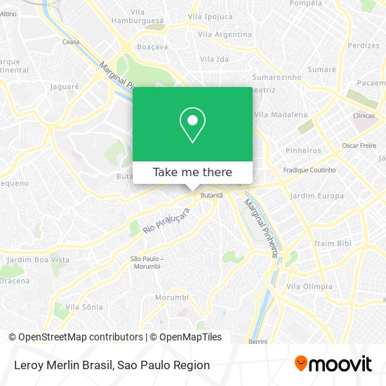 Leroy Merlin Brasil map
