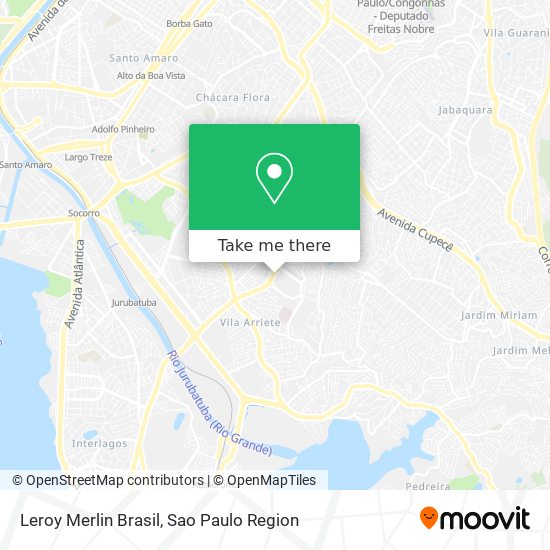 Mapa Leroy Merlin Brasil