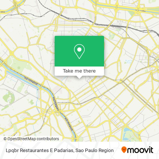 Mapa Lpqbr Restaurantes E Padarias