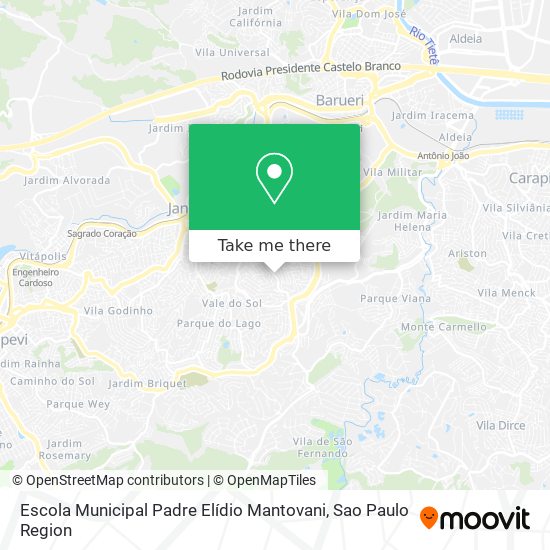 Escola Municipal Padre Elídio Mantovani map