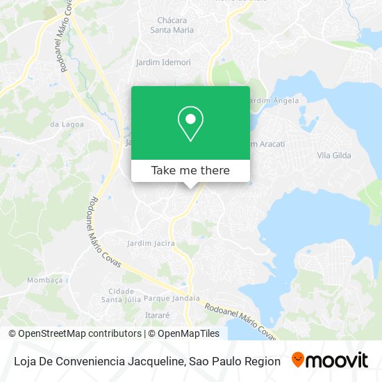 Loja De Conveniencia Jacqueline map
