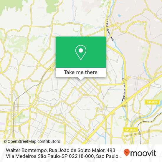 Walter Bomtempo, Rua João de Souto Maior, 493 Vila Medeiros São Paulo-SP 02218-000 map