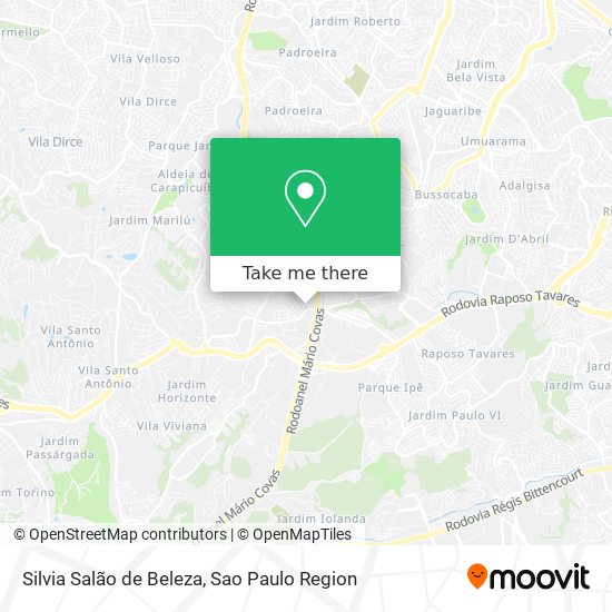 Silvia Salão de Beleza map