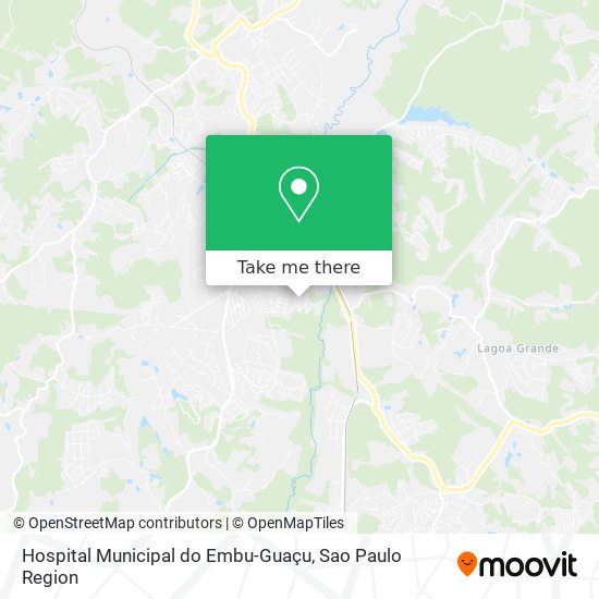 Hospital Municipal do Embu-Guaçu map