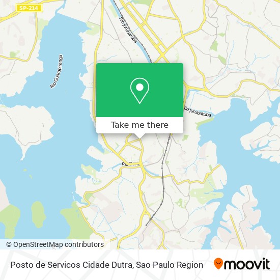 Posto de Servicos Cidade Dutra map