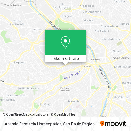 Ananda Farmácia Homeopática map