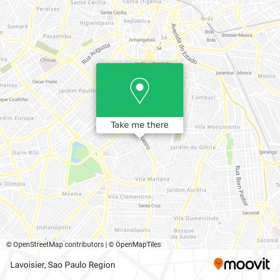 Mapa Lavoisier