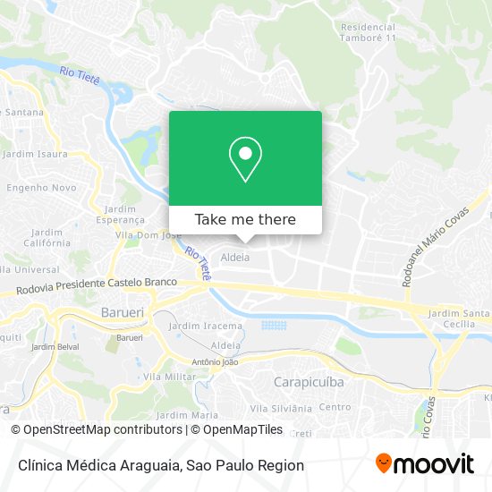 Clínica Médica Araguaia map