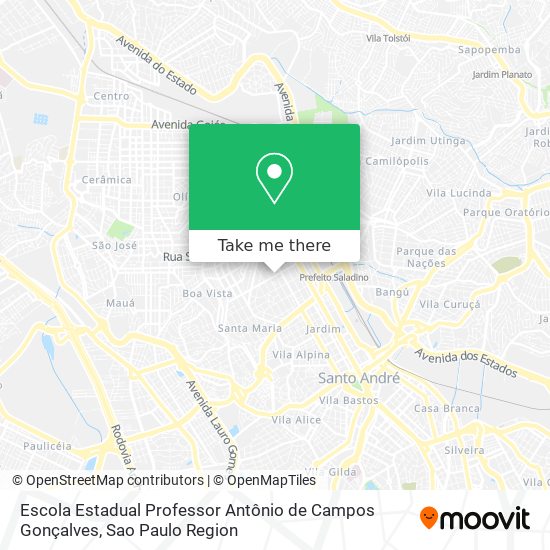 Escola Estadual Professor Antônio de Campos Gonçalves map