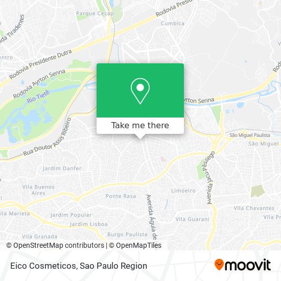 Eico Cosmeticos map