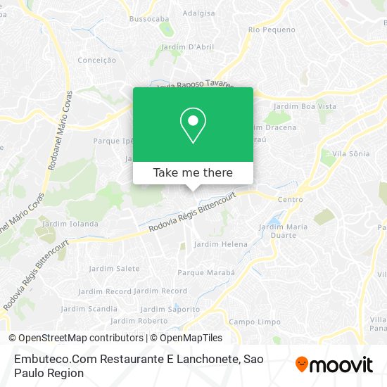 Embuteco.Com Restaurante E Lanchonete map