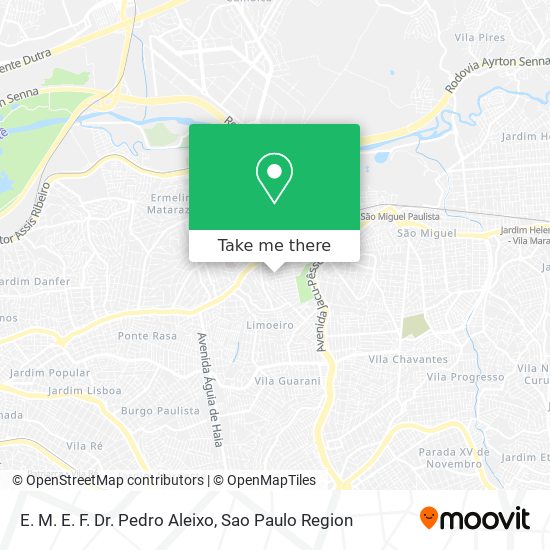 E. M. E. F. Dr. Pedro Aleixo map