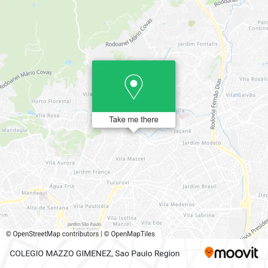 COLEGIO MAZZO GIMENEZ map
