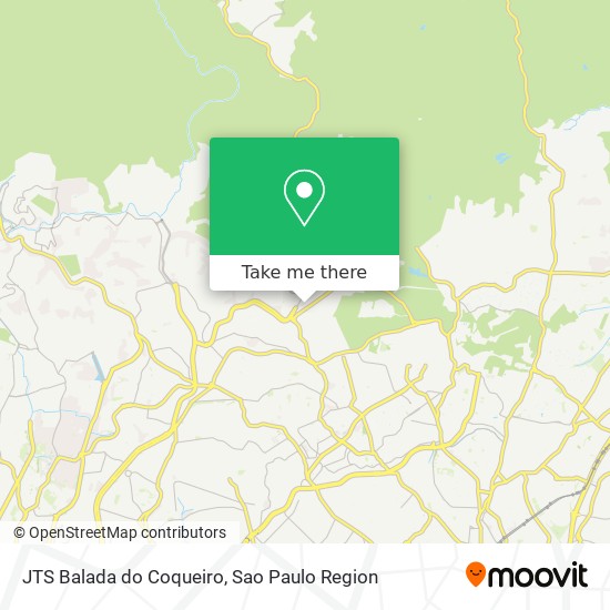 Mapa JTS Balada do Coqueiro