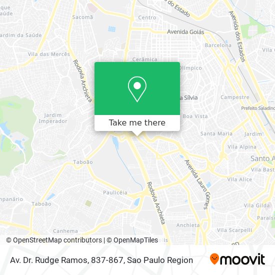 Av. Dr. Rudge Ramos, 837-867 map