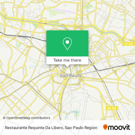 Restaurante Requinte Da Libero map