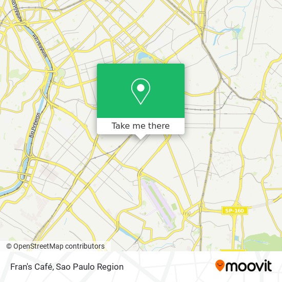 Fran's Café map