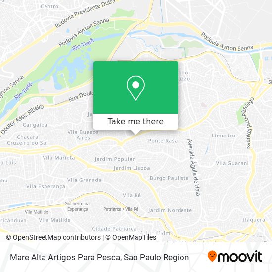 Mare Alta Artigos Para Pesca map