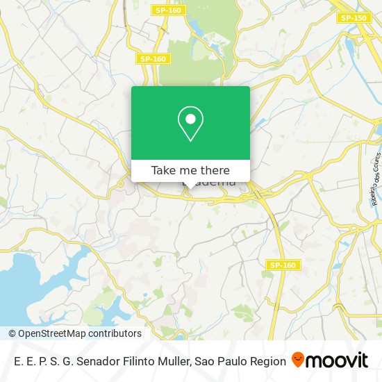 Mapa E. E. P. S. G. Senador Filinto Muller
