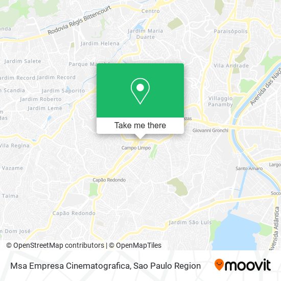 Msa Empresa Cinematografica map
