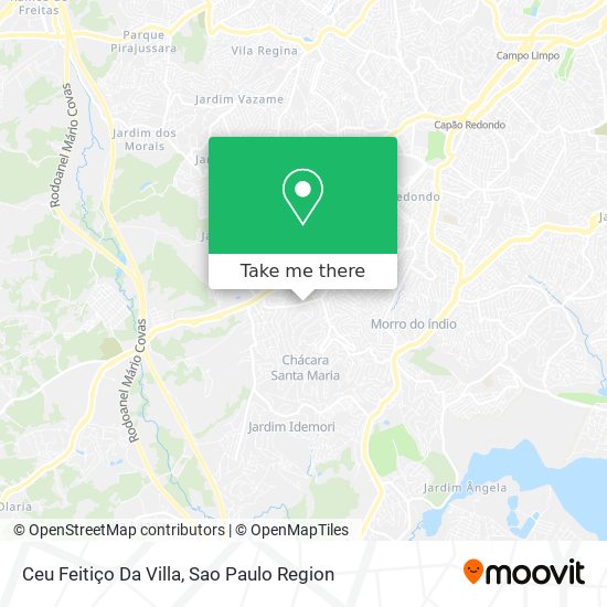 Ceu Feitiço Da Villa map