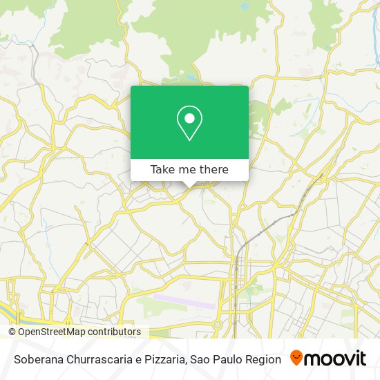 Soberana Churrascaria e Pizzaria map