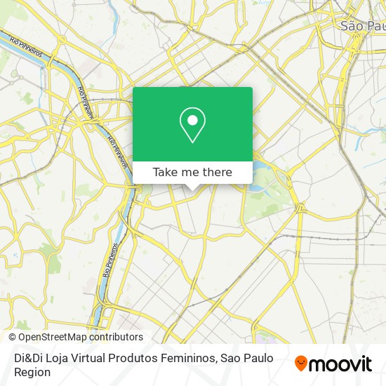 Mapa Di&Di Loja Virtual Produtos Femininos