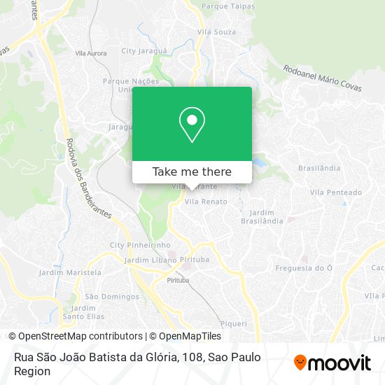 Rua São João Batista da Glória, 108 map