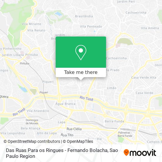Das Ruas Para os Ringues - Fernando Bolacha map