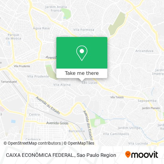 CAIXA ECONÔMICA FEDERAL. map