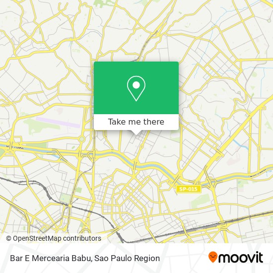 Bar E Mercearia Babu map