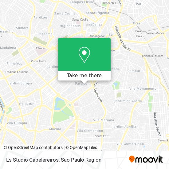 Ls Studio Cabelereiros map