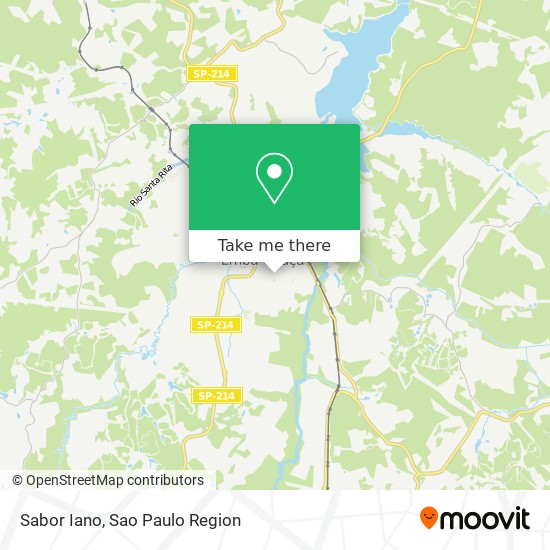 Sabor Iano map