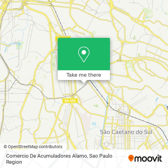 Mapa Comercio De Acumuladores Alamo