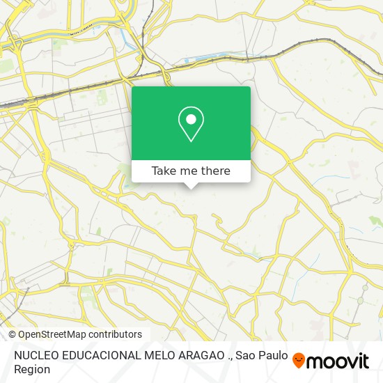 Mapa NUCLEO EDUCACIONAL MELO ARAGAO .