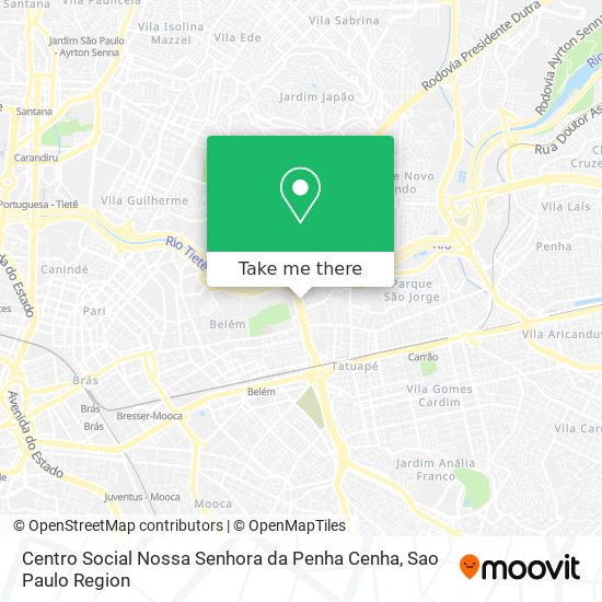 Centro Social Nossa Senhora da Penha Cenha map