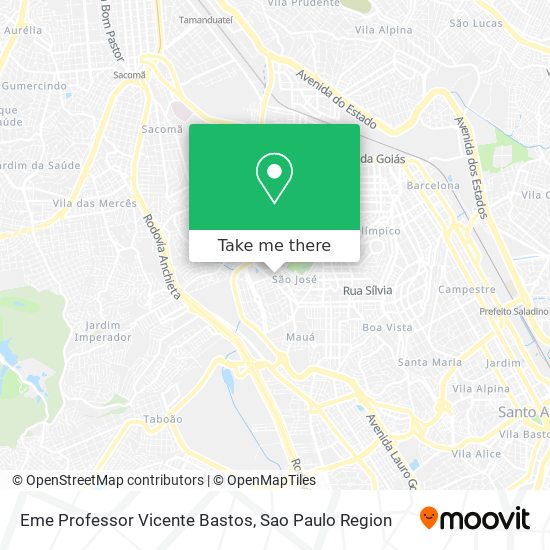 Eme Professor Vicente Bastos map