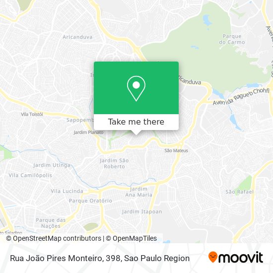 Rua João Pires Monteiro, 398 map