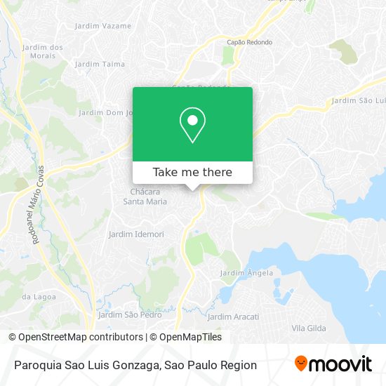 Paroquia Sao Luis Gonzaga map