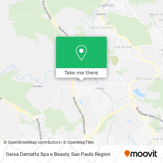 Geisa Damatta Spa e Beauty map