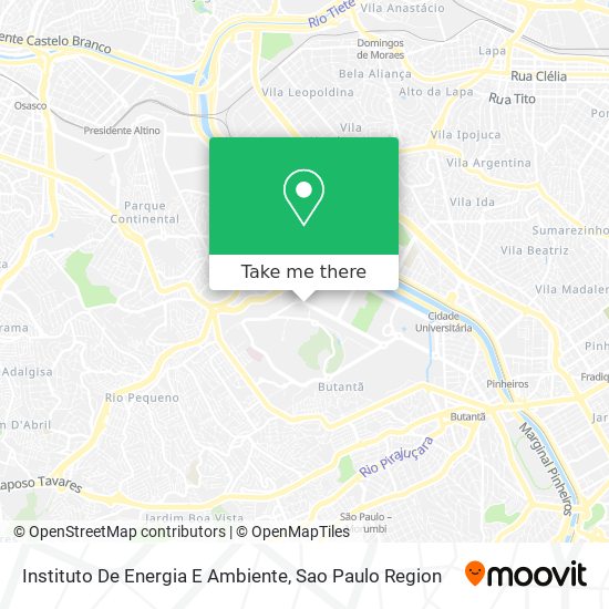 Instituto De Energia E Ambiente map