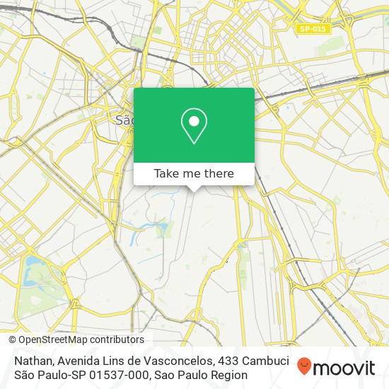 Nathan, Avenida Lins de Vasconcelos, 433 Cambuci São Paulo-SP 01537-000 map